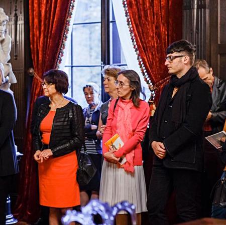 Otwarcie wystawy w sali balowej Pałacu Herbsta_1