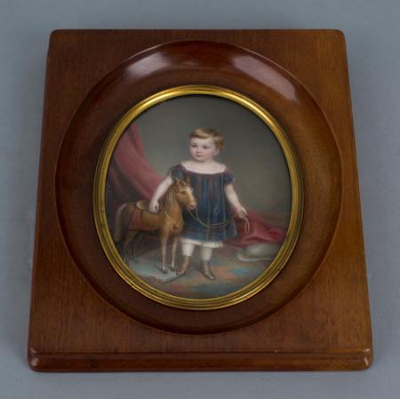 Richard Schwager, Chłopiec z koniem, 1870, kolekcja Muzeum Sztuki w Łodzi