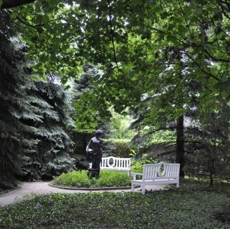 Warsztaty malarskie w przypałacowym ogrodzie