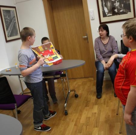 Prezentacja pracy wykonanej na warsztatach.