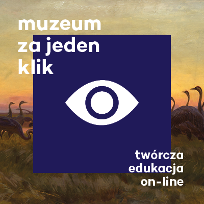 Identyfikacja wizualna projektu "Muzeum za jeden klik"